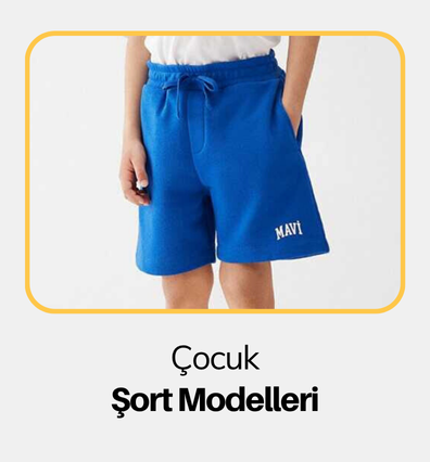Çocuk Şort Modelleri