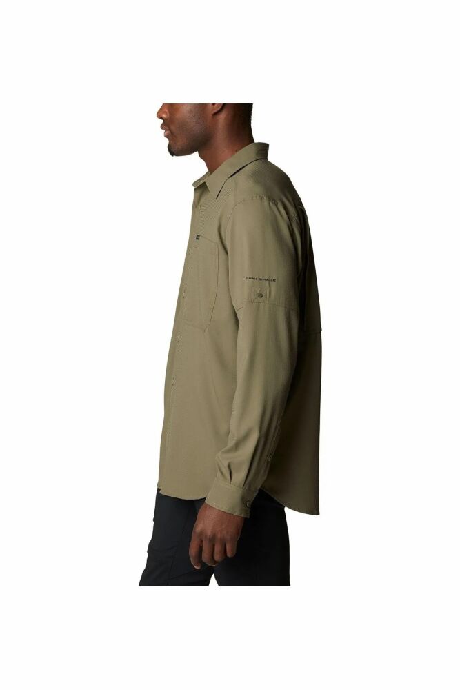 Columbia Am 1683 Sılver Rıdge Utılıy Lıte Long Sleeve Erkek Gömlek 2012931397 - 3