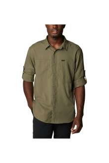 Columbia Am 1683 Sılver Rıdge Utılıy Lıte Long Sleeve Erkek Gömlek 2012931397 - 5