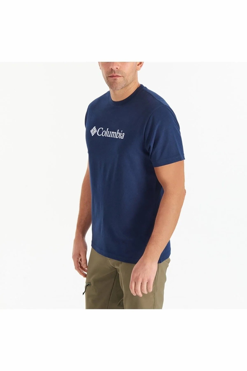 Columbia Cs0287 Csc M Basic Big Logo Brushed Erkek Tişört 9110141466 - 4