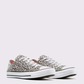Convers Chuck Taylor All Star Leopar Desenli Kadın Ayakkabı A14941C - 2