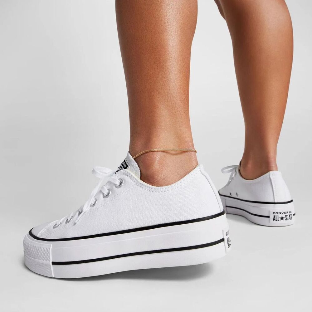 Converse Chuck Taylor All Star Lift Unisex Beyaz Platform Sneaker 560251C - 2