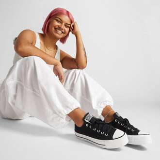 Converse Chuck Taylor All Star Lift Unisex Siyah Platform Sneaker 560250C - 3