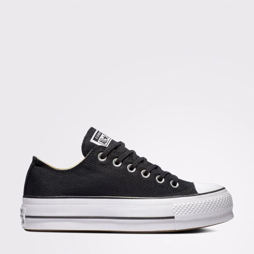 Converse Chuck Taylor All Star Lift Unisex Siyah Platform Sneaker 560250C (1)