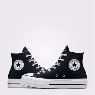 Converse Chuck Taylor All Star Lift Unisex Siyah Platform Sneaker 560845C - 4