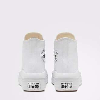 Converse Chuck Taylor All Star Move Unisex Beyaz Platform Sneaker 568498C - 3
