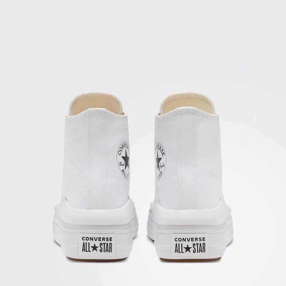 Converse Chuck Taylor All Star Move Unisex Beyaz Platform Sneaker 568498C - 3