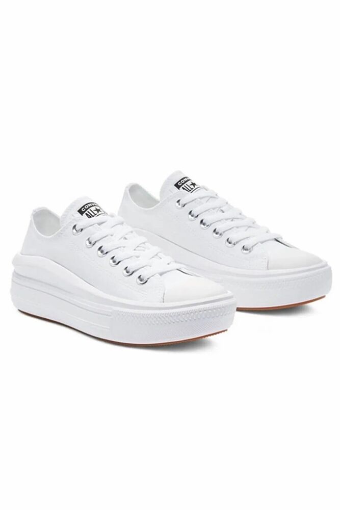 Converse Chuck Taylor All Star Move Unisex Beyaz Platform Sneaker 570257C - 2