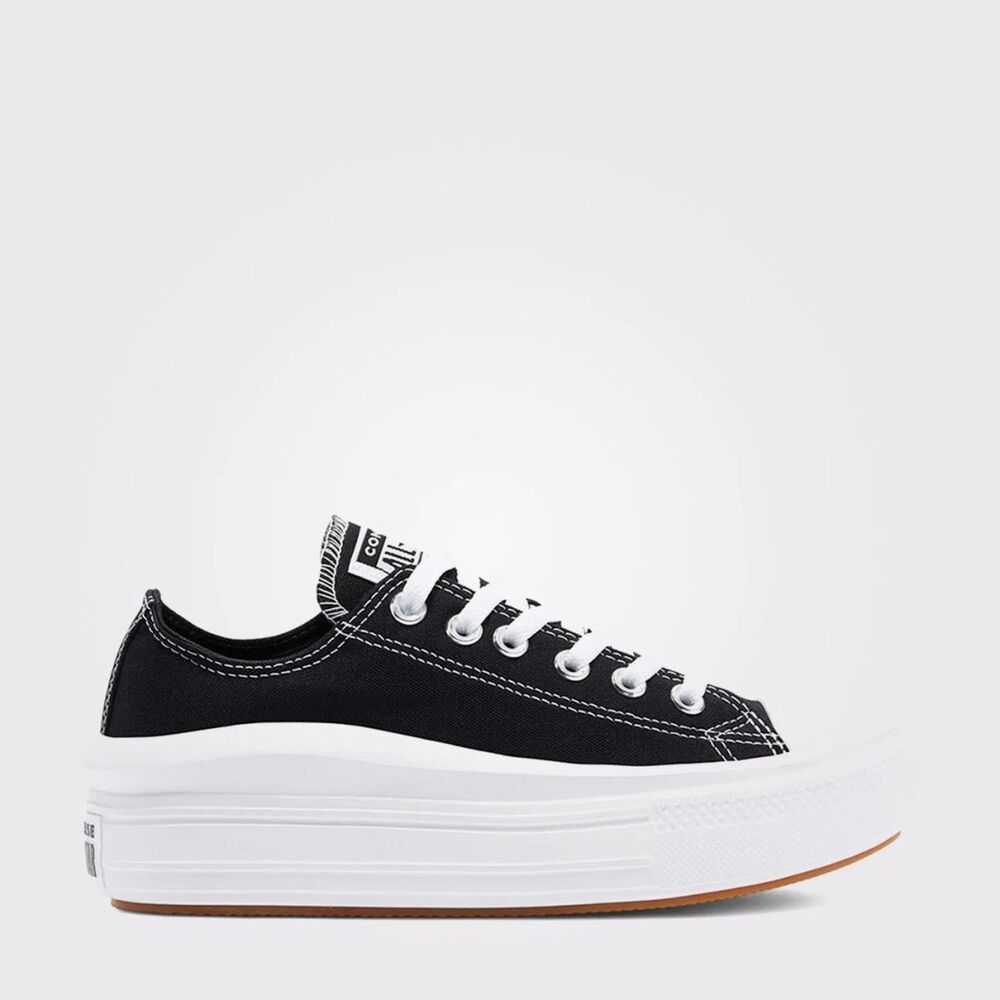 Converse Chuck Taylor All Star Move Unisex Siyah Platform Sneaker 570256C - 1