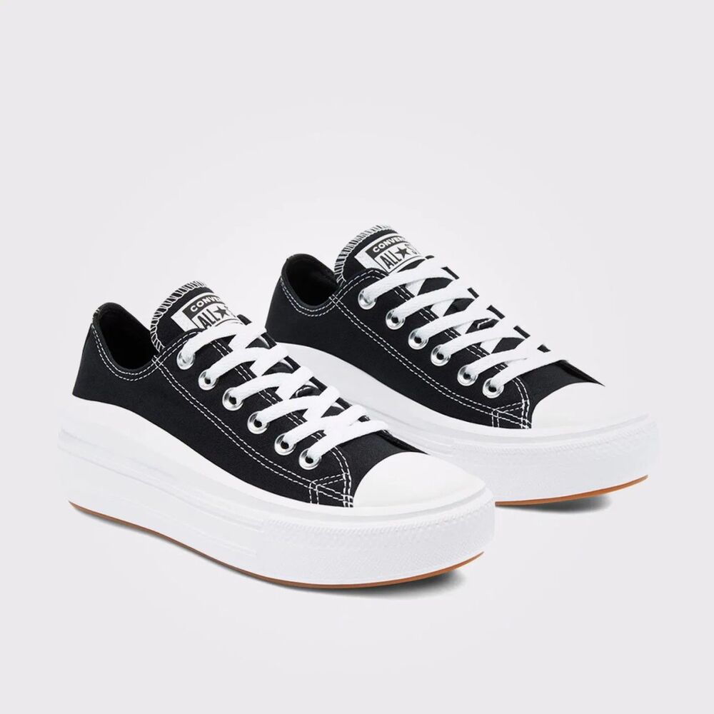 Converse Chuck Taylor All Star Move Unisex Siyah Platform Sneaker 570256C - 3