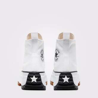 Converse Run Star Hike Unisex Beyaz Platform Sneaker 166799C - 3