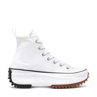 Converse Run Star Hike Unisex Beyaz Platform Sneaker 166799C - 4