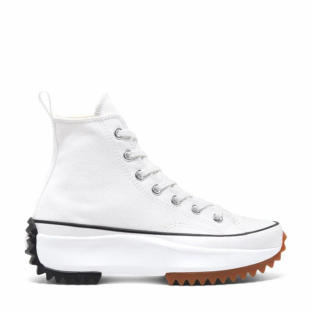 Converse Run Star Hike Unisex Beyaz Platform Sneaker 166799C - 4