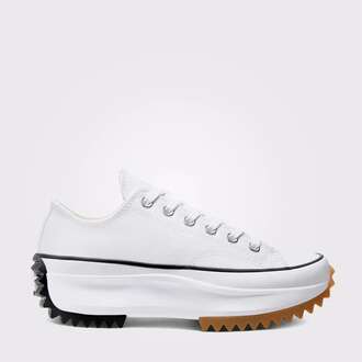 Converse Run Star Hike Unisex Beyaz Platform Sneaker 168817C - 1