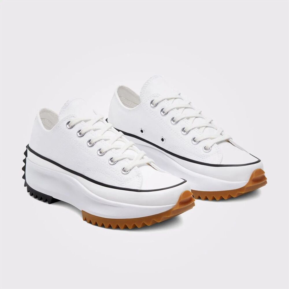 Converse Run Star Hike Unisex Beyaz Platform Sneaker 168817C - 2