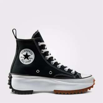Converse Run Star Hike Unisex Siyah Platform Sneaker 166800C - 1