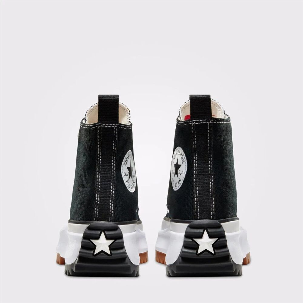 Converse Run Star Hike Unisex Siyah Platform Sneaker 166800C - 5