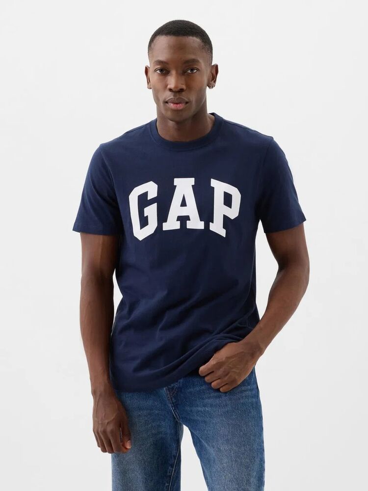 Gap V Everday Soft Basıc Logo Erkek Tişört 856659004 - 1