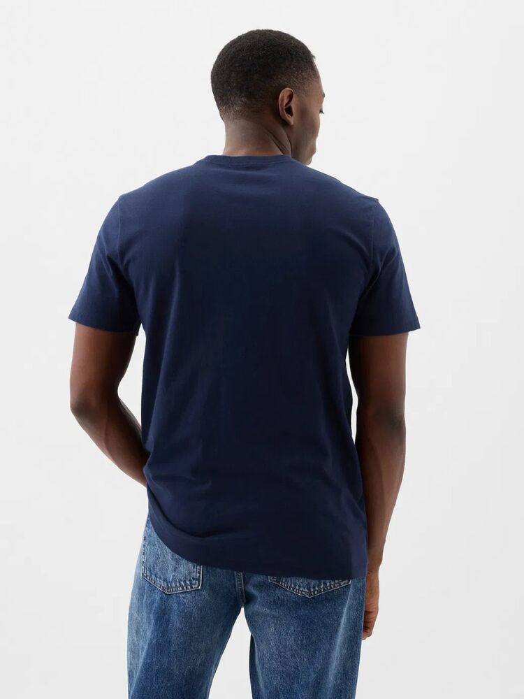 Gap V Everday Soft Basıc Logo Erkek Tişört 856659004 - 4