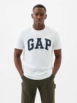 Gap V-Everyday Soft Basıc Logo Erkek Tişört 856659003 - 1
