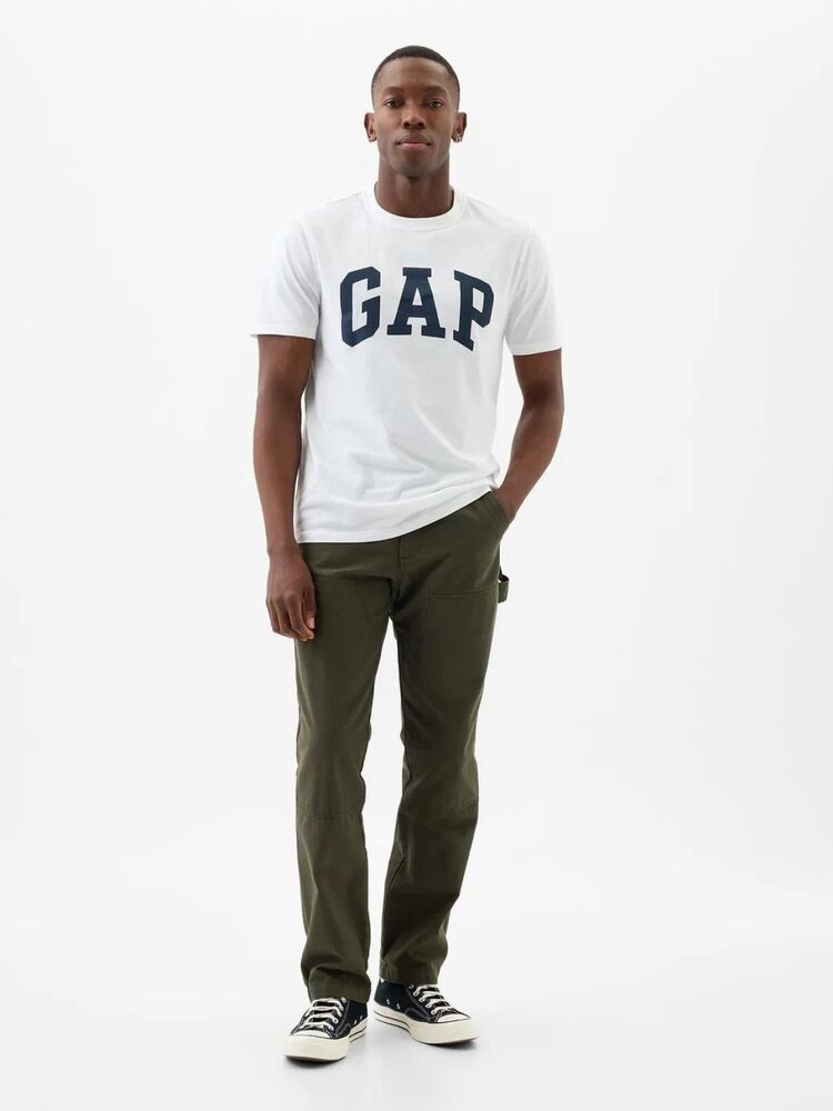 Gap V-Everyday Soft Basıc Logo Erkek Tişört 856659003 - 3