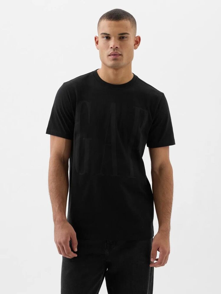 Gap V-Everyday Soft Corp Logo Erkek Tişört 866774000 - 1