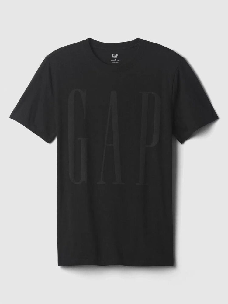 Gap V-Everyday Soft Corp Logo Erkek Tişört 866774000 - 2