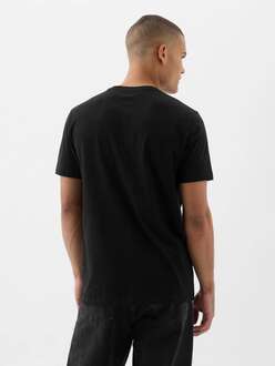 Gap V-Everyday Soft Corp Logo Erkek Tişört 866774000 - 4