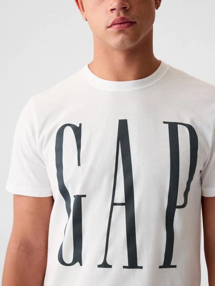 Gap V-Everyday Soft Corp Logo Erkek Tişört 866774001 - 3