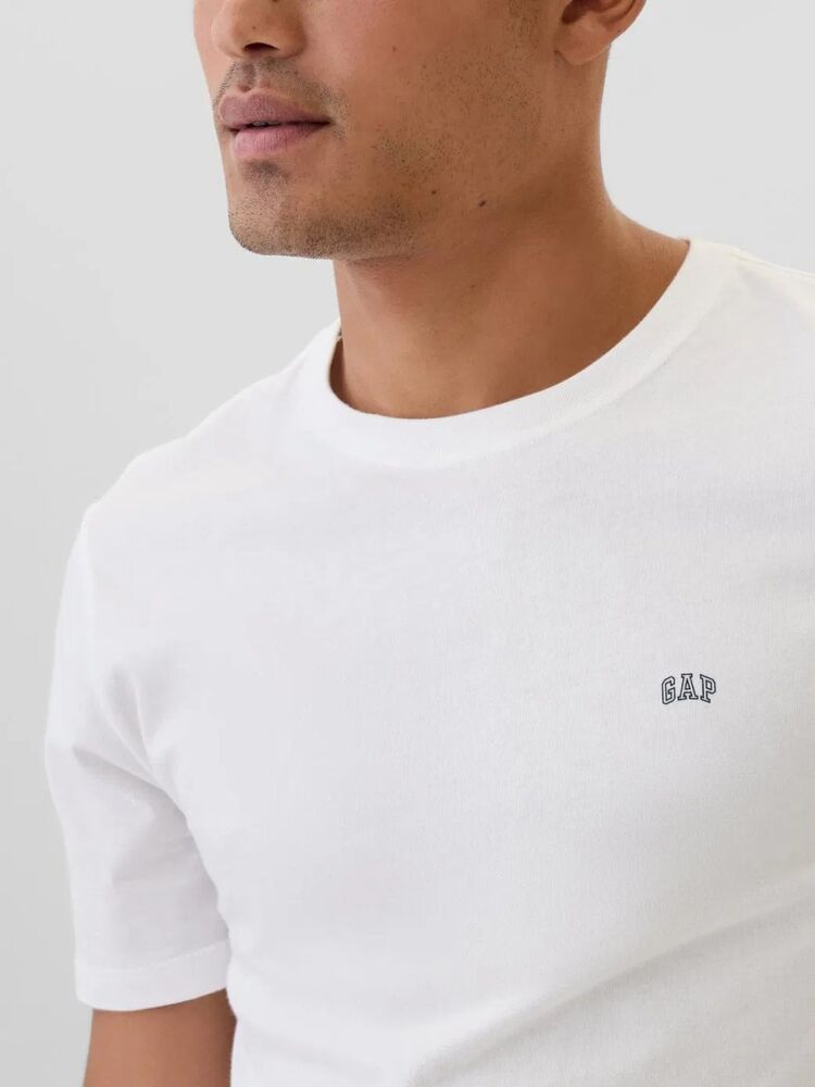 Gap V-Frch Everyday Soft Mıcro Logo Erkek Tişört 502022001 - 3