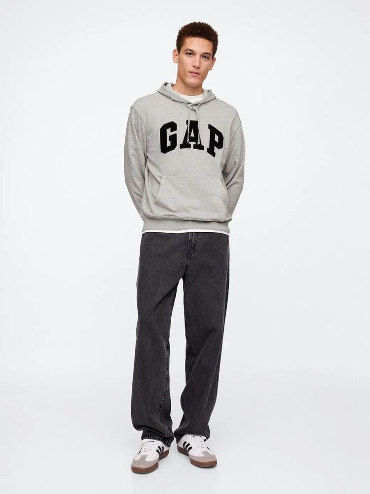 Gap V-Frch Ft Herıtage Logo Erkek Sweat 868453008 - 5