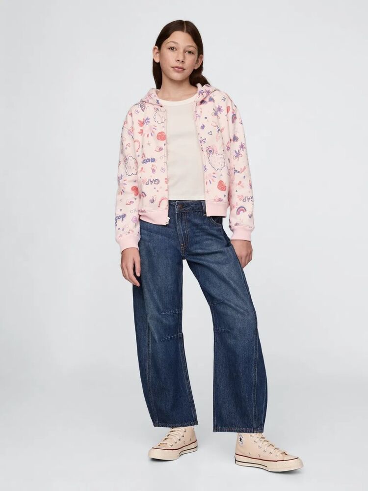 Gap V-Frch Ft Logo Çocuk Sweat 725542000 - 3