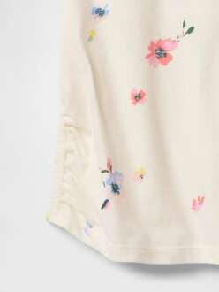 Gap V-Logo Sıde Ruched Çocuk Tişört 742430001 - 2