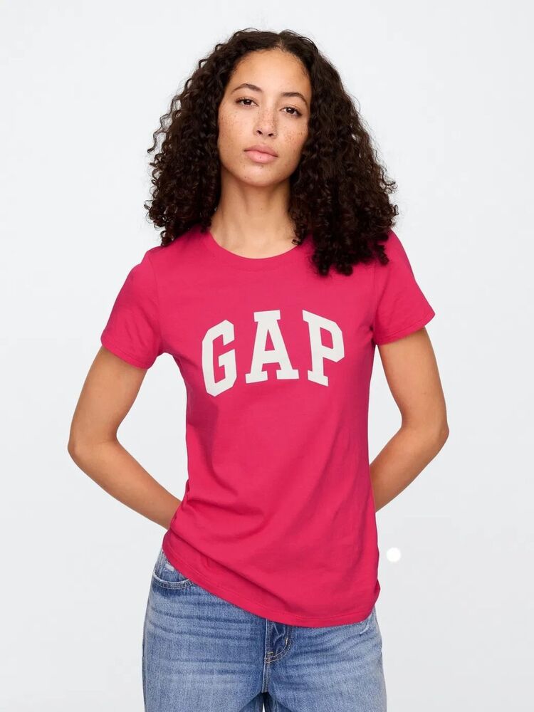 Gap V Ss Logo Kadın Tişört 729555008 - 1