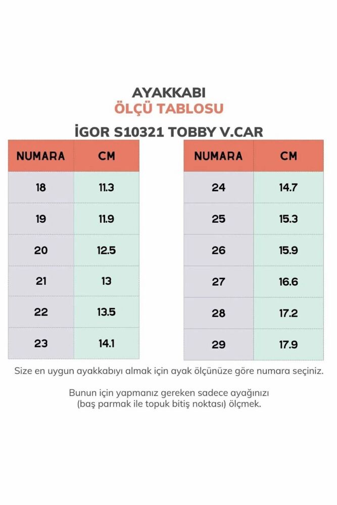 İgor Tobby V. Car Çocuk Sandalet S10321 - 5