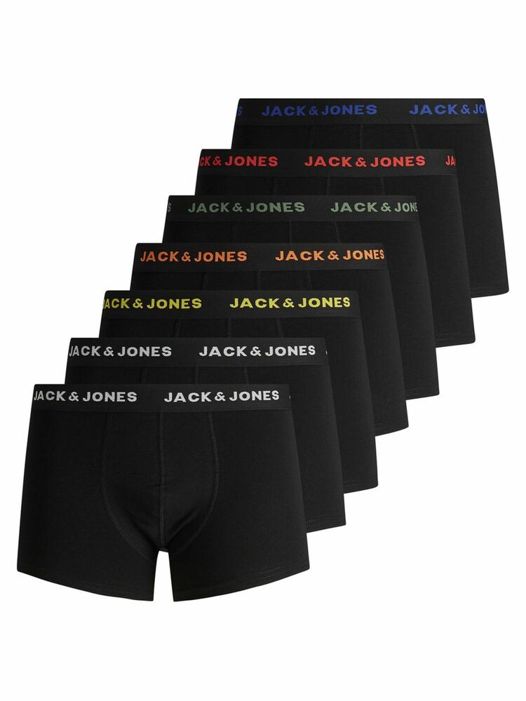 Jack Jones 7 Li Paket Erkek Boxer 12165587 - 1