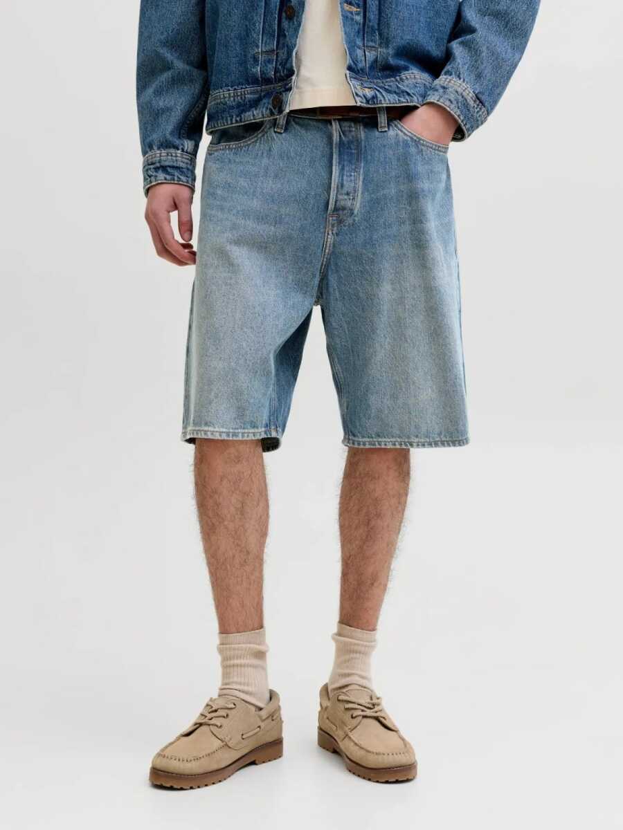Jack Jones Alex Classıc Baggy Fit Erkek Jean Şort 12269532
