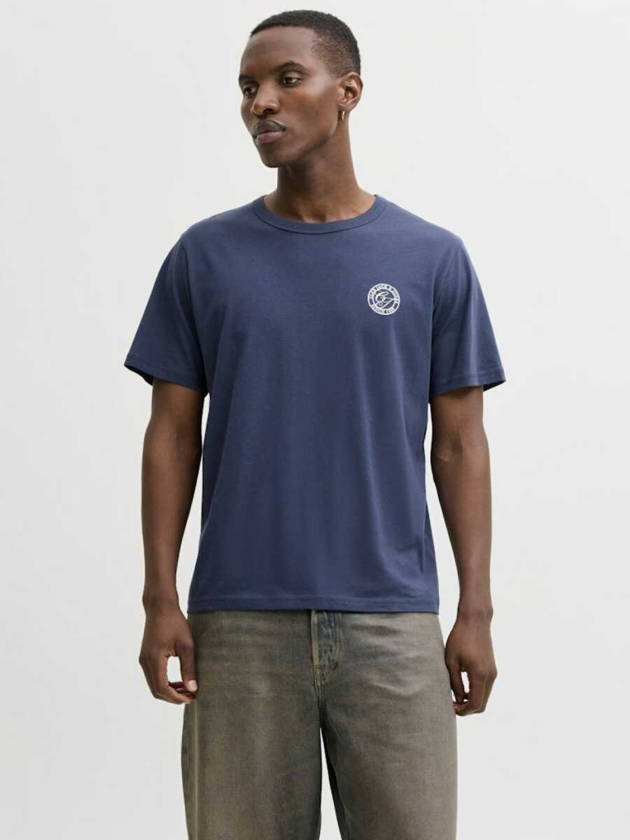 Jack Jones Allıan Relax Fit Bisiklet Yaka Erkek Tişört 12288107