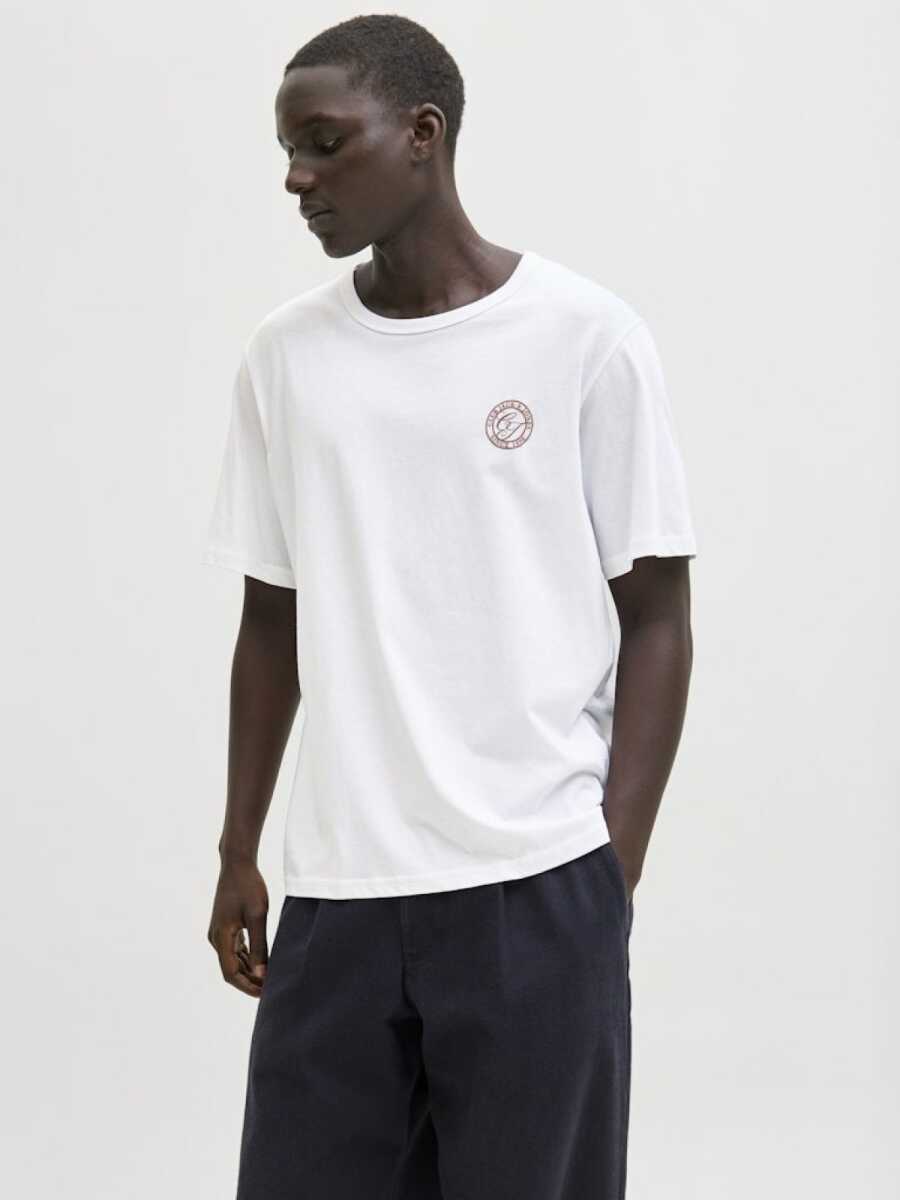 Jack Jones Allıan Relax Fit Bisiklet Yaka Erkek Tişört 12288107