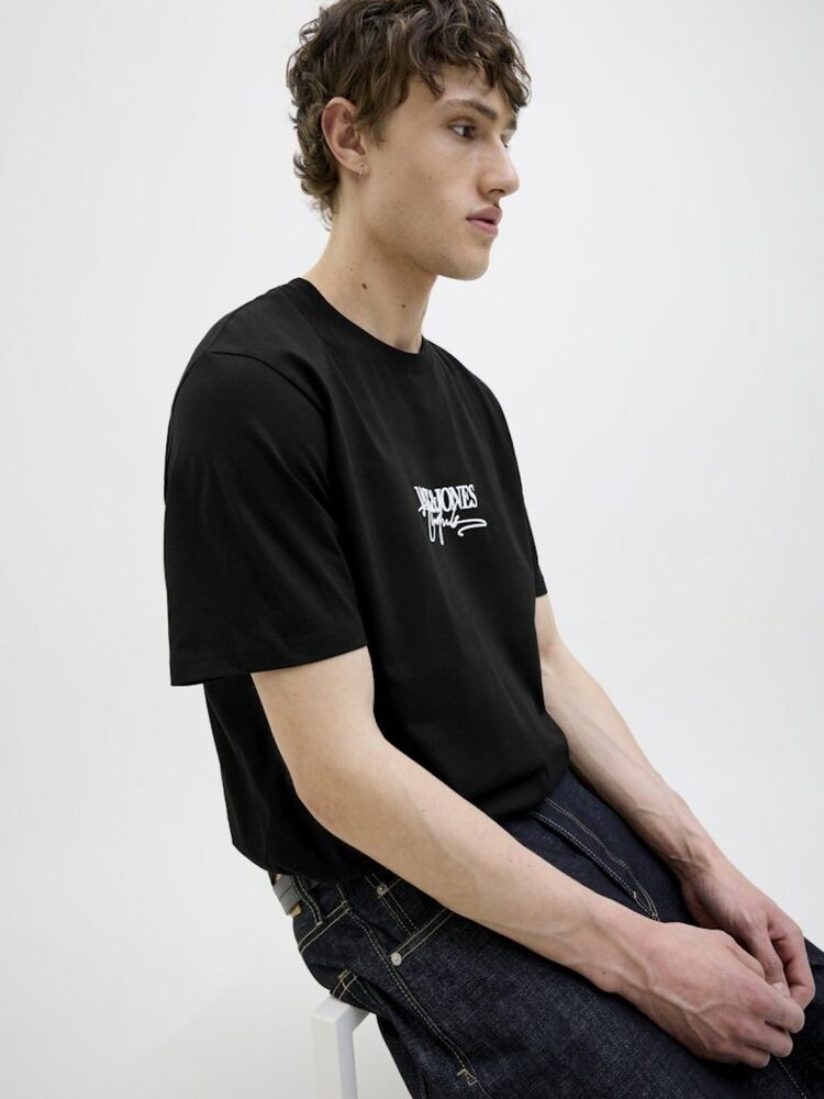 Jack Jones Almerıa Brandıng Regular Fit Erkek Tişört 12276784 - 2