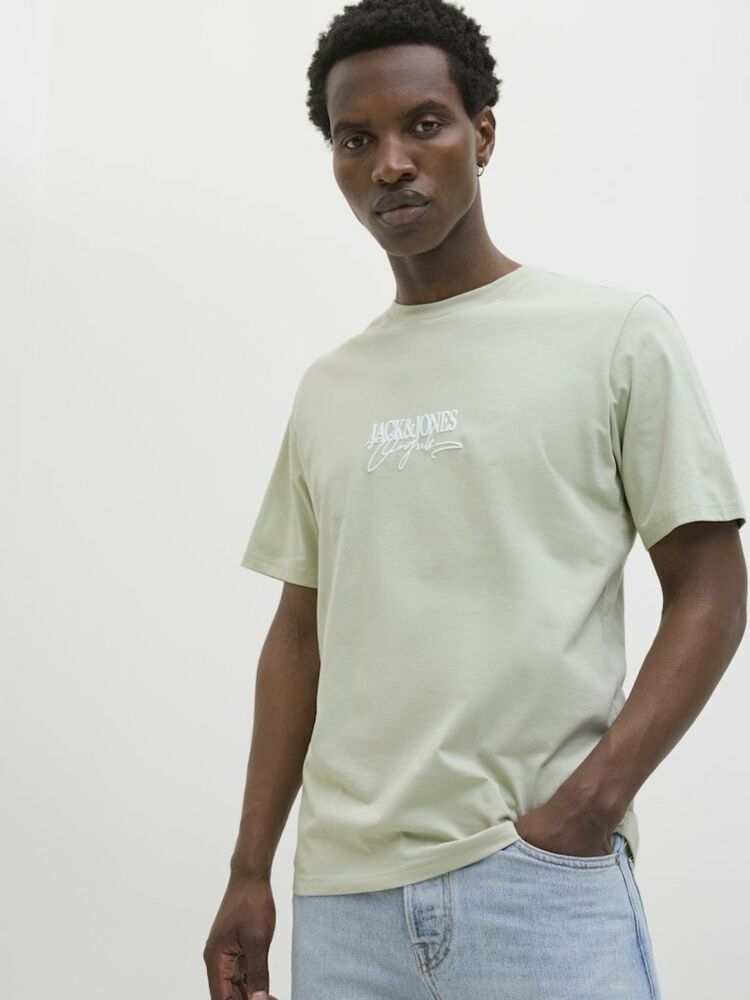 Jack Jones Almerıa Brandıng Regular Fit Erkek Tişört 12276784 - 2