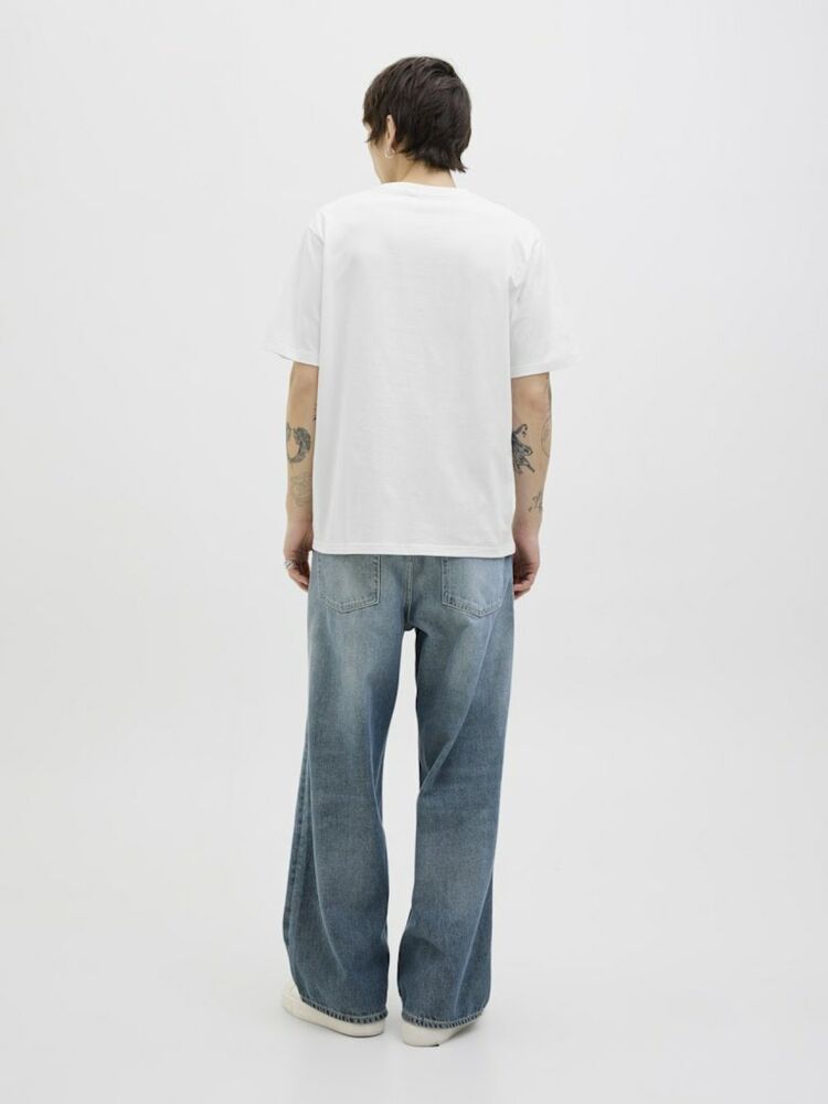 Jack Jones Almerıa Brandıng Regular Fit Erkek Tişört 12276784 - 4