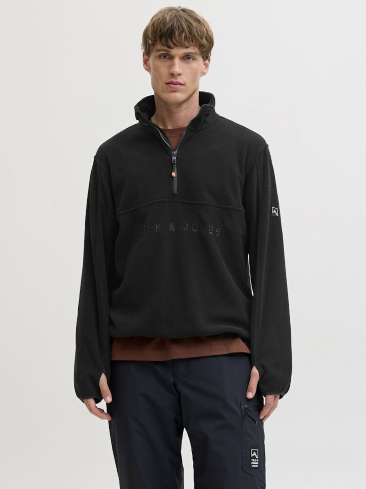 Jack Jones Alpes Half Fleece Fermuarlı Yaka Erkek Polar 12284828
