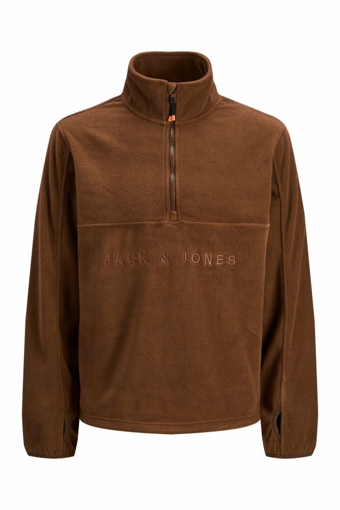 Jack Jones Alpes Half Fleece Fermuarlı Yaka Erkek Polar 12284828