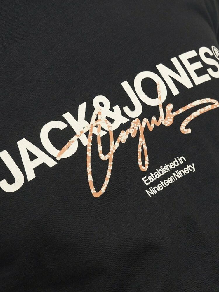 Jack Jones Aruba Brandıng Erkek Tişört 12255452 - 2