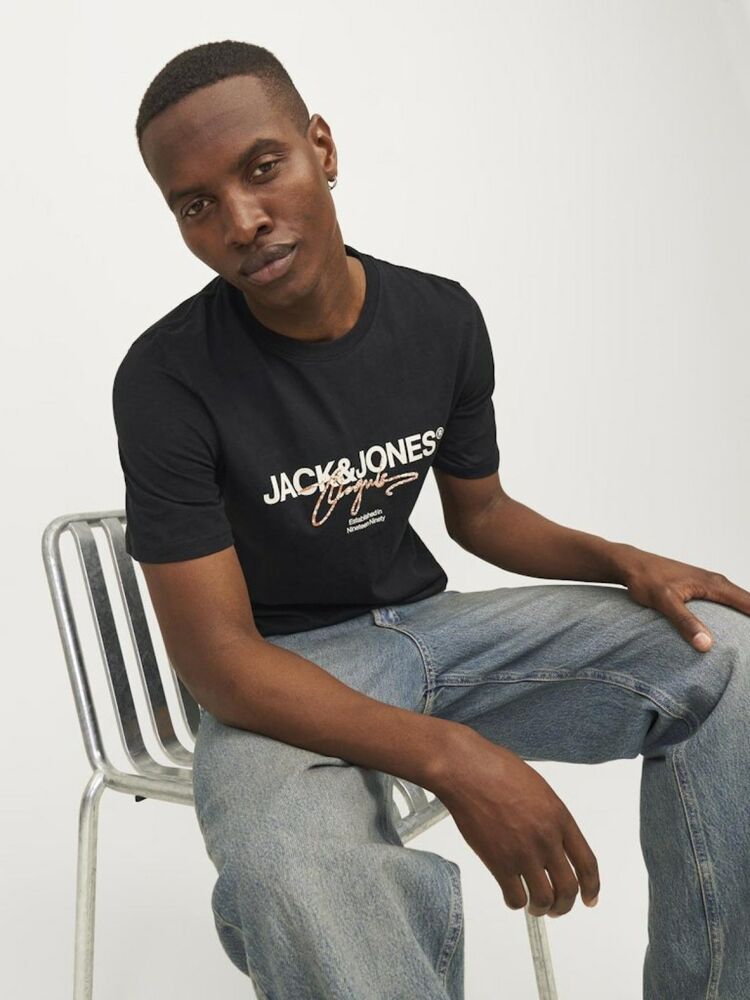 Jack Jones Aruba Brandıng Erkek Tişört 12255452 - 5