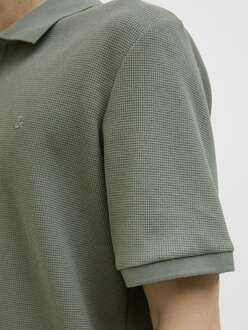 Jack Jones Austın Zıp Fermuarlı Polo Yaka Erkek Tişört 12279177 - 5