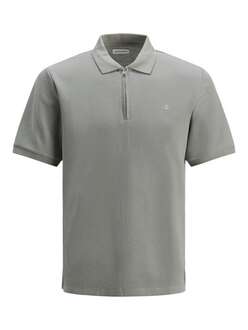 Jack Jones Austın Zıp Fermuarlı Polo Yaka Erkek Tişört 12279177 - 1