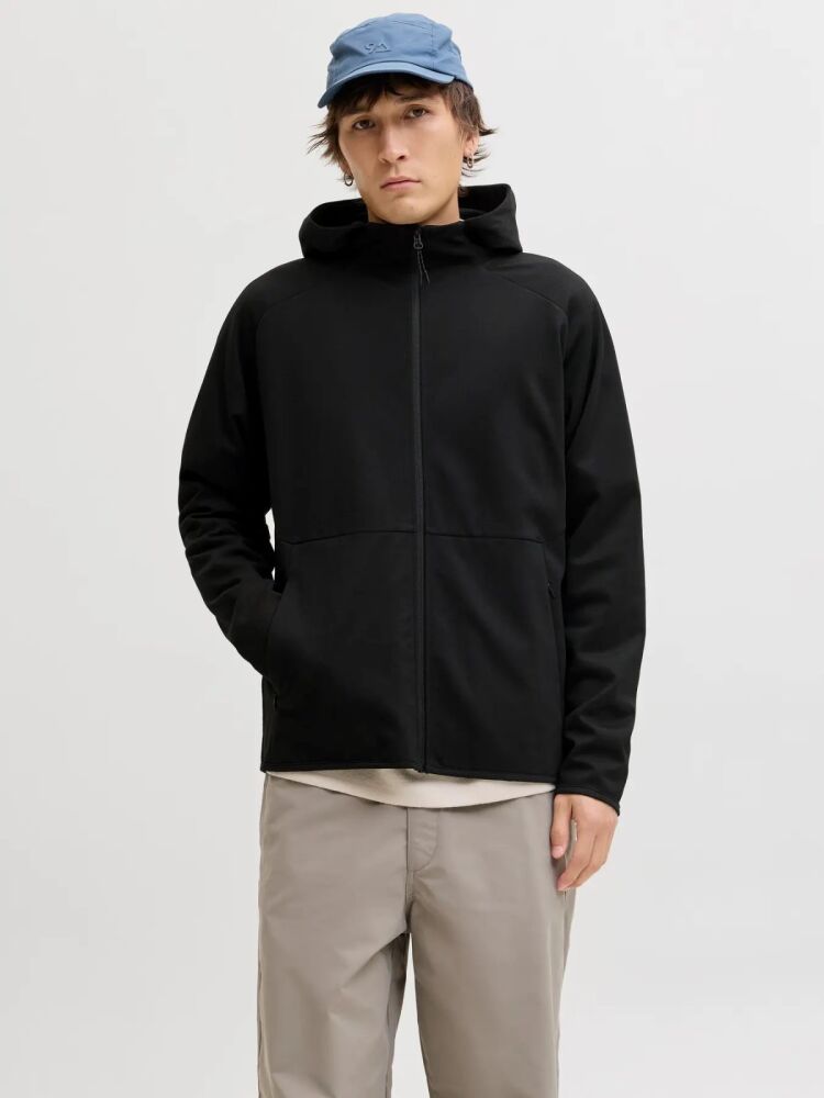 Jack Jones Base Fermuarlı Kapüşonlu Relax Fit Erkek Sweat 12289209