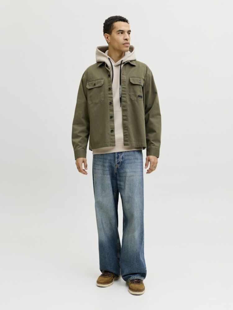 Jack Jones Ben Classıc Fusıon Badge Relax Fit  Erkek Ceket 12293685 (1)